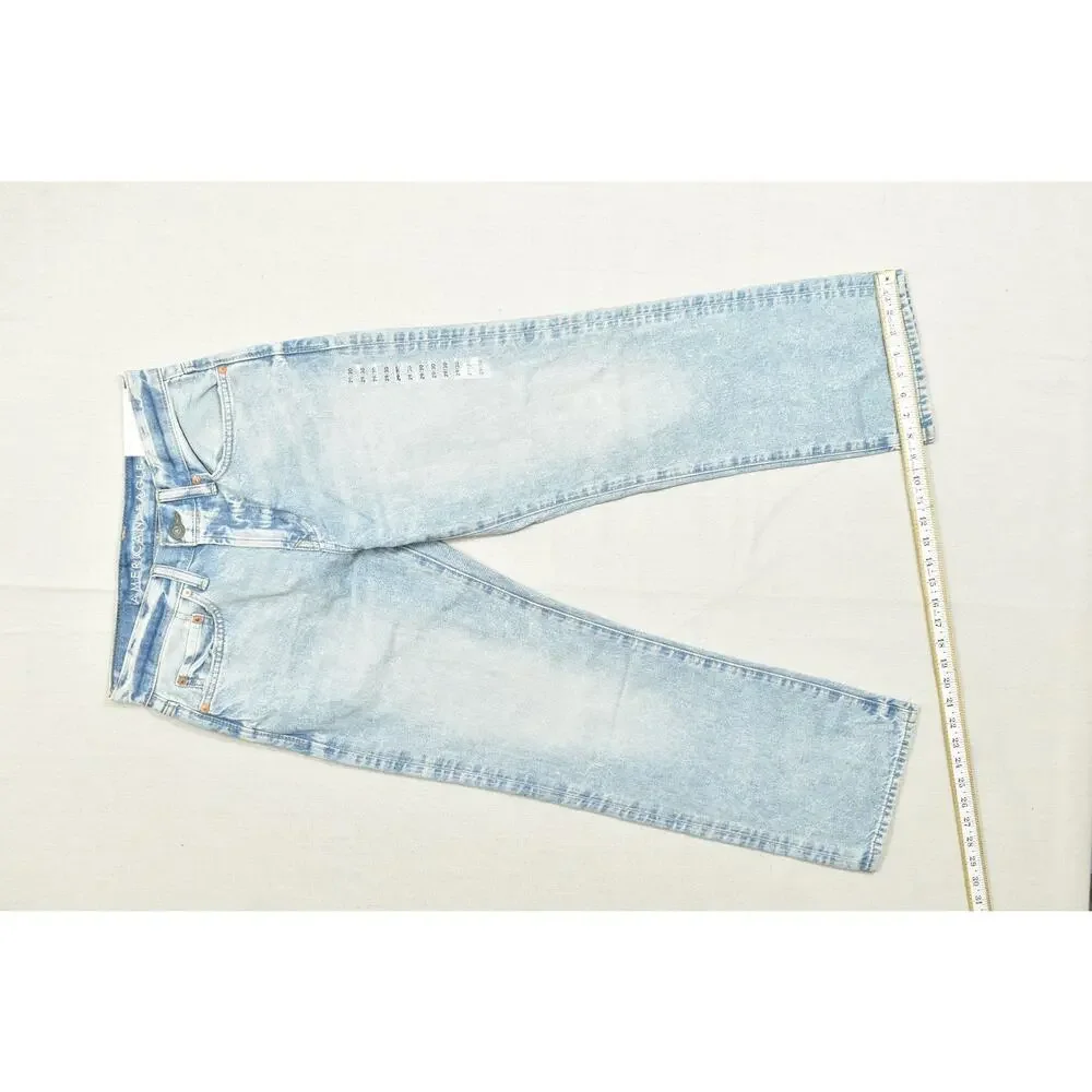 American Eagle Classic Bootcut Jeans Men's 29x30 Light Wash Denim 100% Cotton
